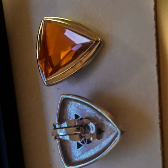 Neiman Marcus Gemstone Costume Earrings - Picture 5 of 6